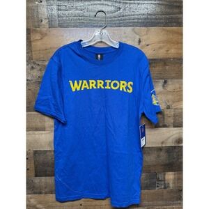 NBA‎ Golden State Warriors T-Shirt Men's Small Short Sleeve Blue Tee NWT